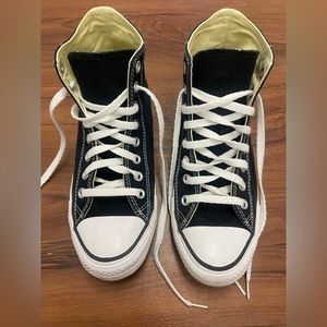 Converse high top black- size 8.5